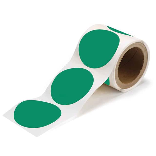 104401 3.5" B514 GREEN FLOOR DOTS 350/R