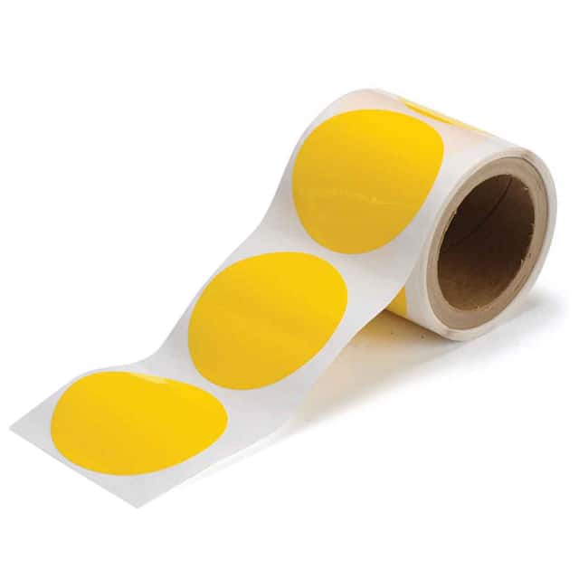 104403 3.5" B514 YELLOW FLOOR DOTS 350/