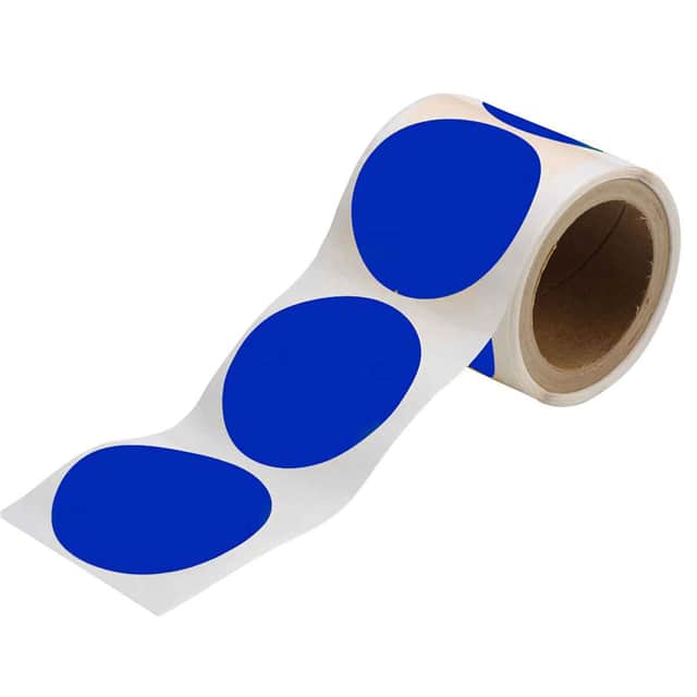 104402 3.5" B514 BLUE FLOOR DOTS 350/RL