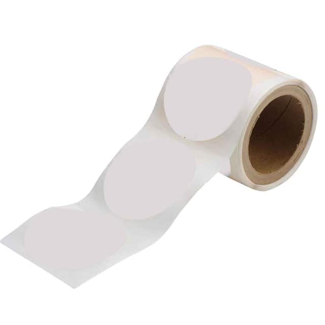104405 3.5" B514 WHITE FLOOR DOTS 350/R
