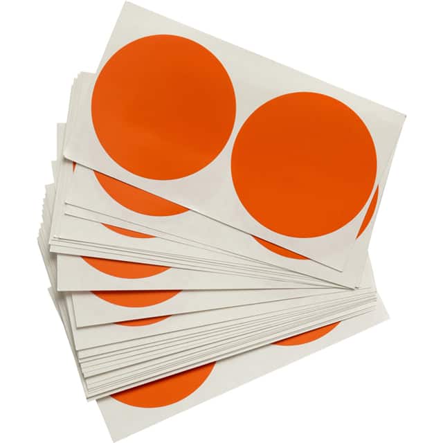 121455 B7569 AISLE MARKING DOT 3" ORANG