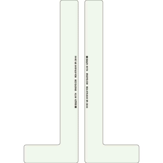 81734 NYC B564 1"X9" PLUS 1"X2" RET. B