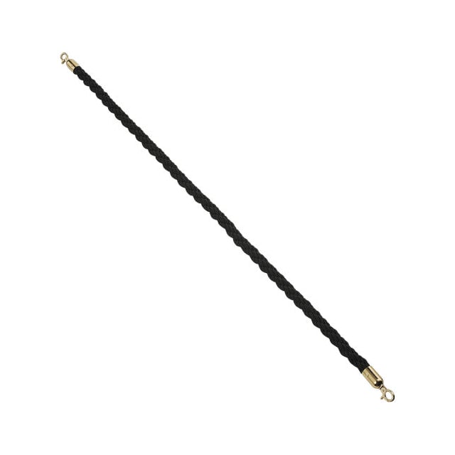 EK-S2-BK VINYL BRAIDED ROPE 59" W/ENDS FO