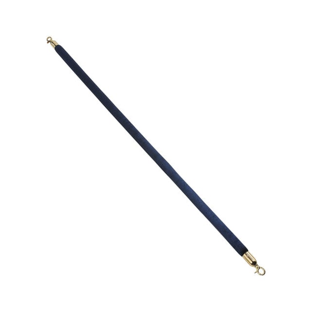 EK-D2-BL VELOUR ROPE 59" W/ENDS FOR PORTA