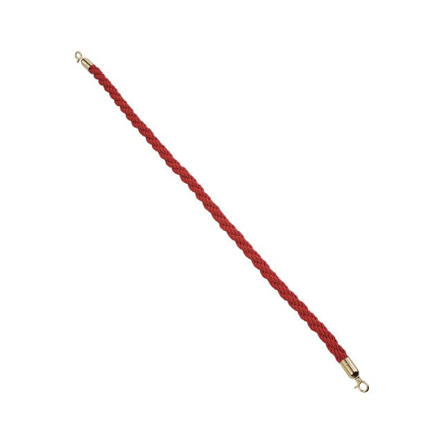 EK-S2-RD VINYL BRAIDED ROPE 59" W/ENDS FO