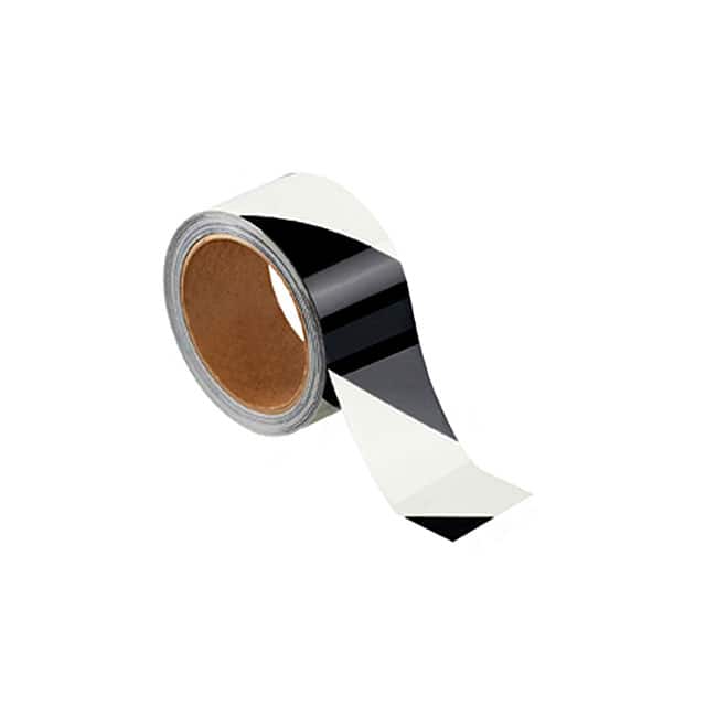 PT2S-BLK TAPE PHOTOLUM BLK/WHT 2"X 10YDS