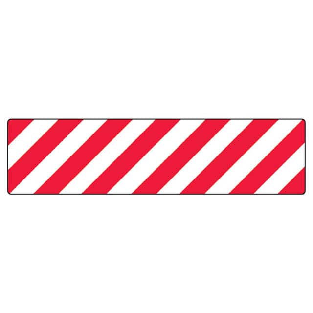 PFM0040 SIGN 24"X6" RED/WHITE
