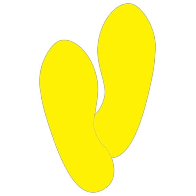 PFMTS02YEL LABEL 12"L YELLOW