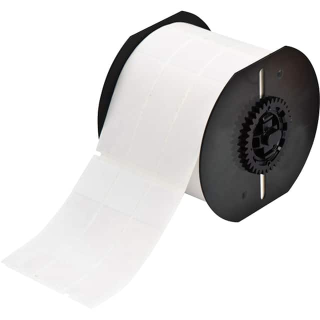 B33-10-427 LABEL 3.75" HX1"W WHT 1=1200PCS