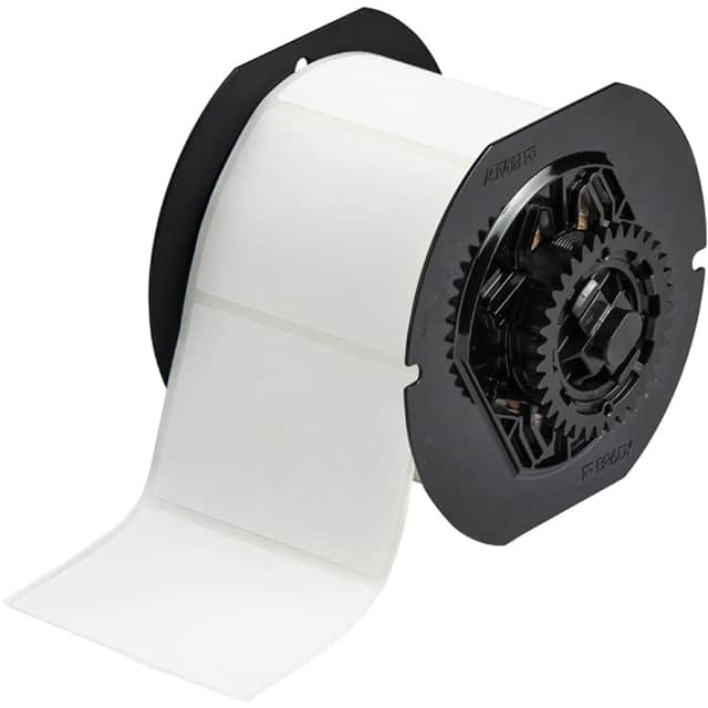 B33-25-424 LABEL 4" H X 6"W WHITE 1=350PCS