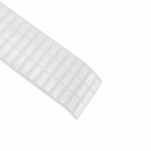 C060X020YJT LABEL POLY WHT 0.2" W X 0.6" L