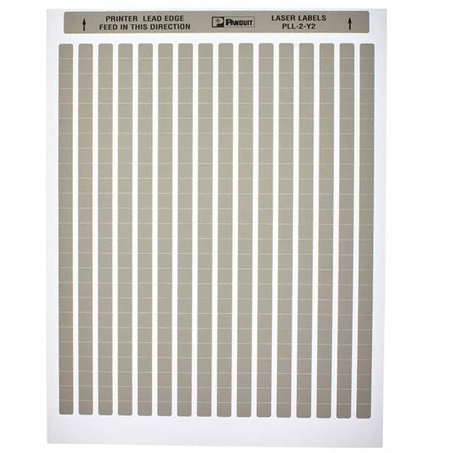 PLL-2-Y2-10 LABEL LSR POLY WHT .38X.38"