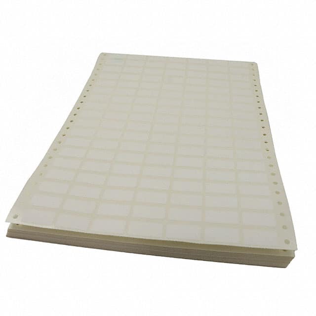 PDL-20 LABEL S LAM DM POLY WHITE 1.00X.