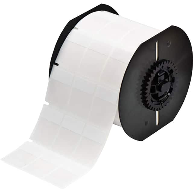 B33-9-427 LABEL 1.437" HX1"W WHT 1=2500PCS