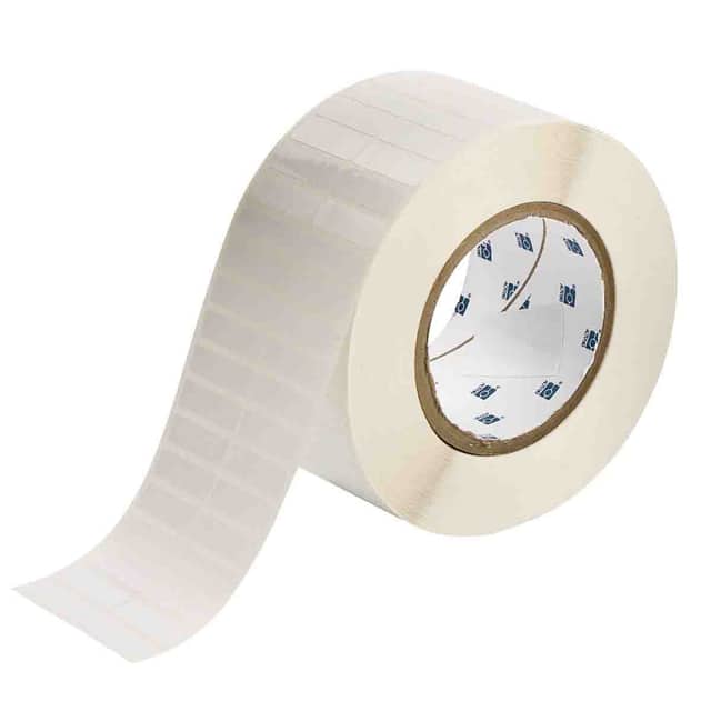 THT-29-423-10 LABEL 0.375"HX1.25"W WH 1=10KPCS