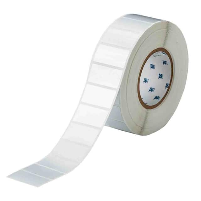THT-17-434-3 LABEL 1"H X 2"W SILVER 1=3000PCS