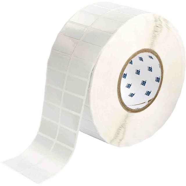 THT-6-423-10 LABEL 0.75"H X 1.5"W WH 1=10KPCS
