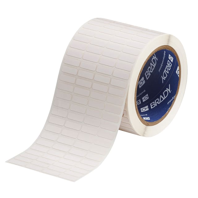 THT-1-729-10 LABEL, 0.25 IN H X 0.75 IN W
