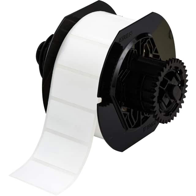 B33-17-423 LABEL 1" H X 2"W WHITE 1=1500PCS