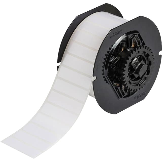 B33-53-423 LABEL 0.5"H X 2"W WHT 1=2500PCS