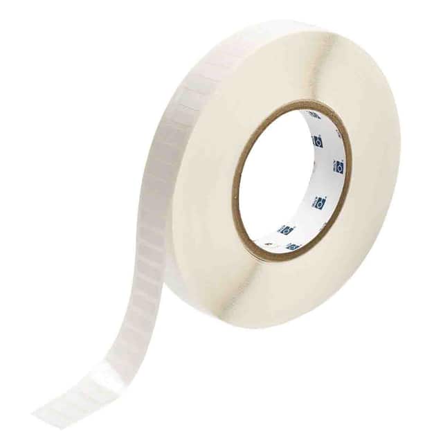 THT-46-423-10 LABEL 0.25"HX0.75"W WH 1=10KPCS