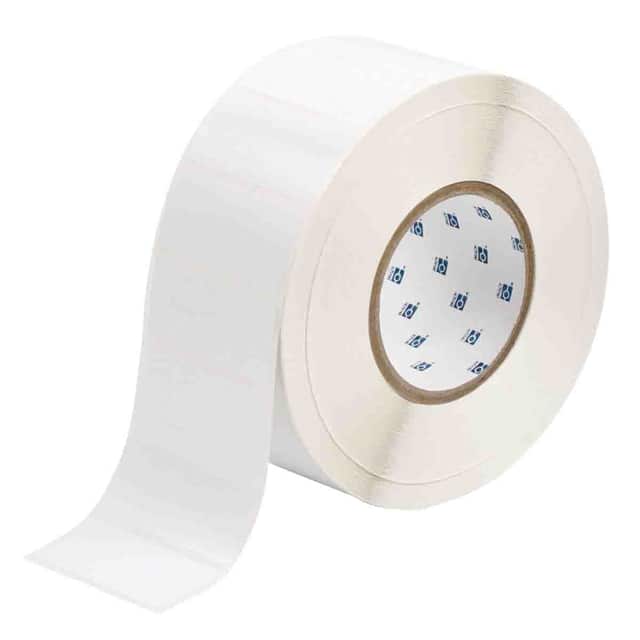 THT-7-424-3 LABEL 1.25"HX2.75"W WH 1=3000PCS