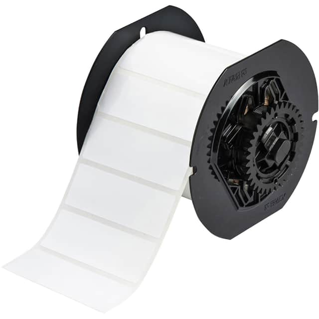 B33-18-423 LABEL 1" H X 3"W WHITE 1=1500PCS