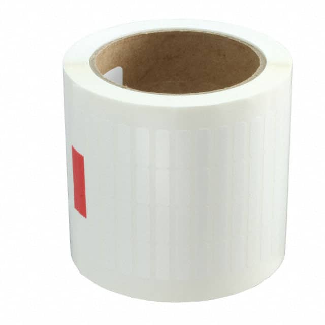TAG13T4-822 WHITE POLY .75X.25" 10000/PKG
