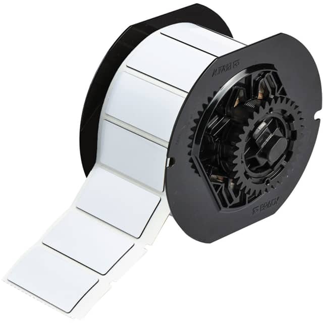 B30EP-173-593-WT LABEL 1" H X 2"W WHITE 1=300PCS