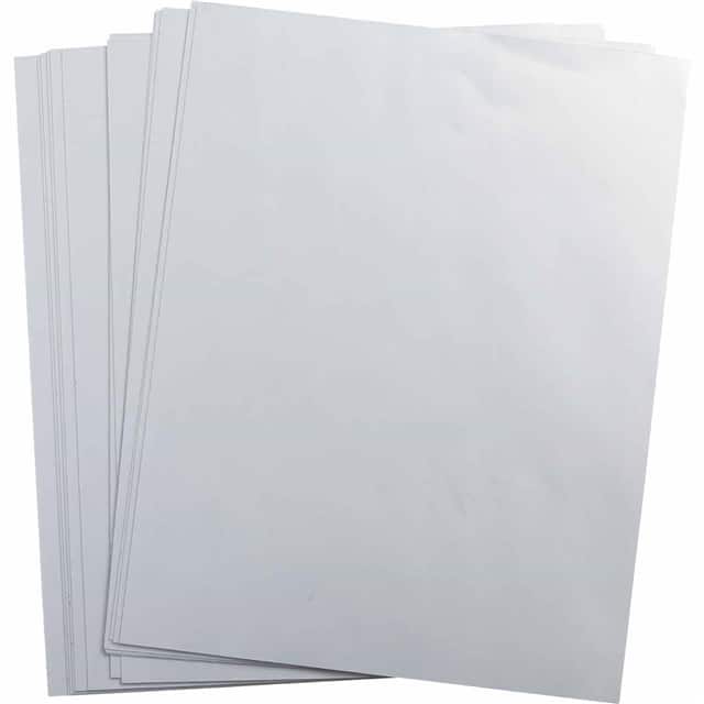 LAT-28-773-25-SH LABEL 11"H X 8.5" W SLVR 1=25PCS