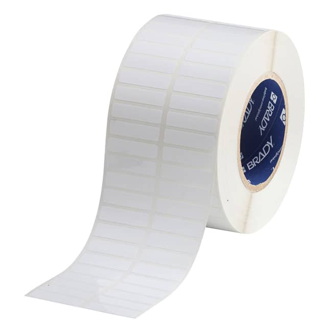 THT-147-422-10 LABEL 0.375"HX1.5"W WH 1=10KPCS