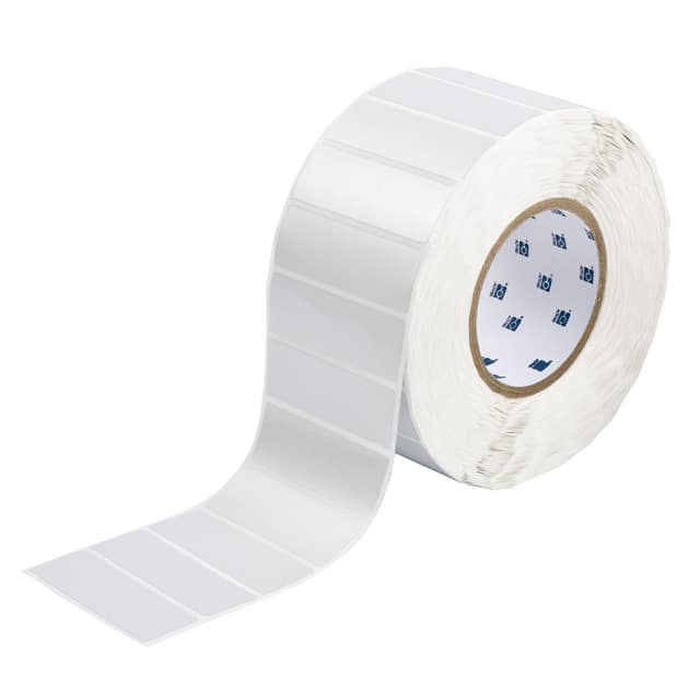 THT-18-434-3 LABEL 1"H X 3"W SILVER 1=3000PCS