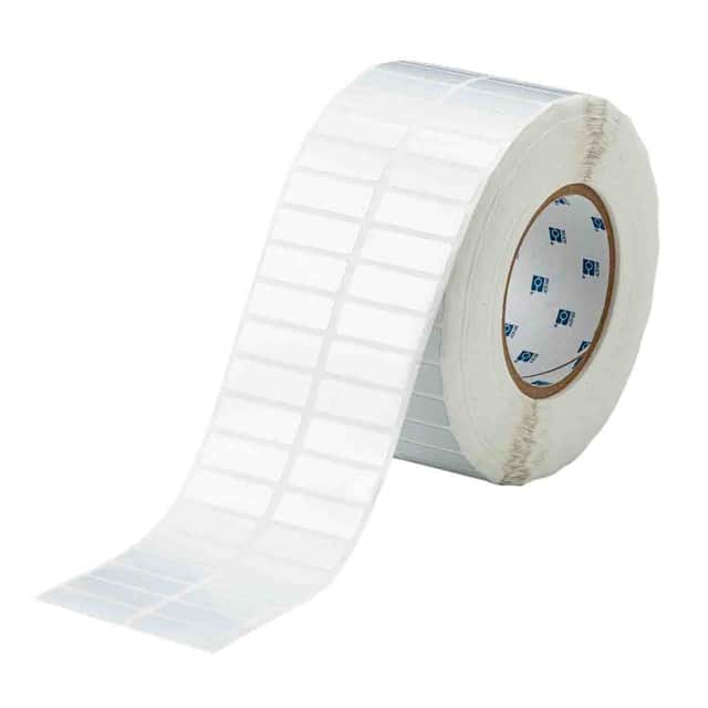 THT-37-434-10 LABEL, 0.5 IN H X 1.5 IN W