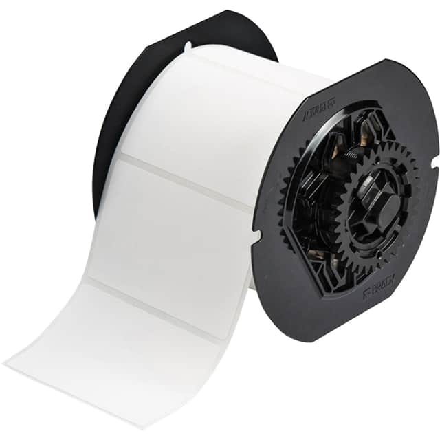 B33-19-424 LABEL 2" H X 3"W WHITE 1=500PCS