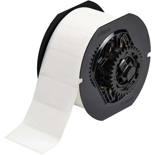 B33-17-424 LABEL 1" H X 2"W WHITE 1=1500PCS
