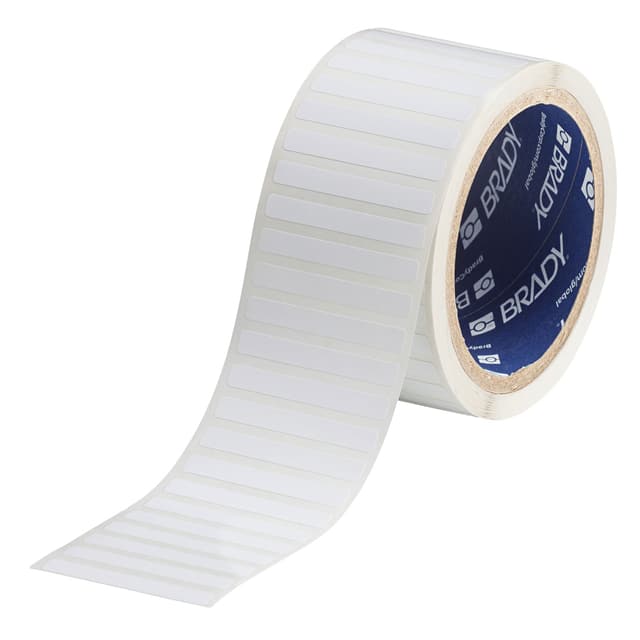 THT-15-423-2.5 LABEL 0.25"H X 2"W WHT 1=2500PCS