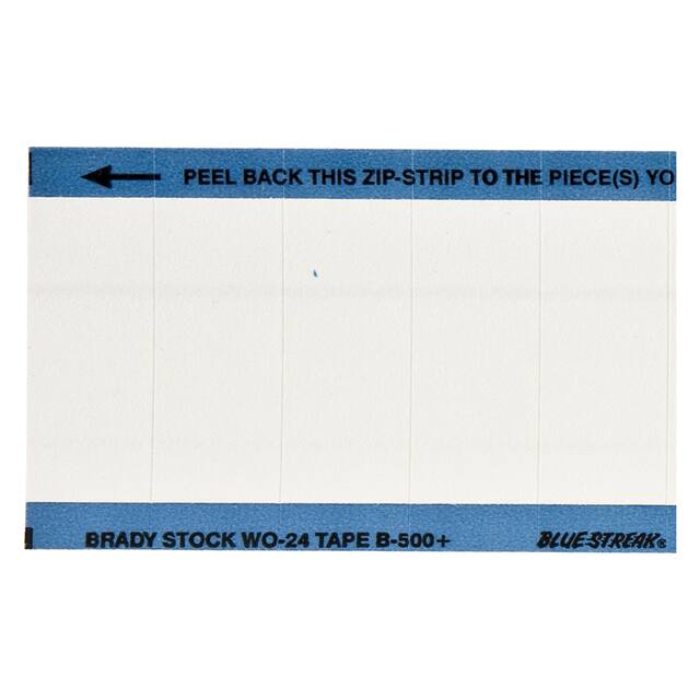 WO-24-PK LABEL WHITE 1=25PCS