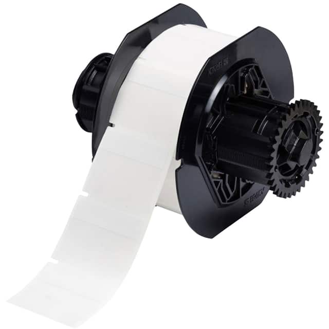 B33-121-427 LABEL 1.5"HX1.75"W WHT 1=1000PCS
