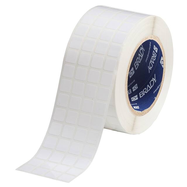 THT-149-422-10 LABEL 0.5"H X 0.5"W WHT 1=10KPCS