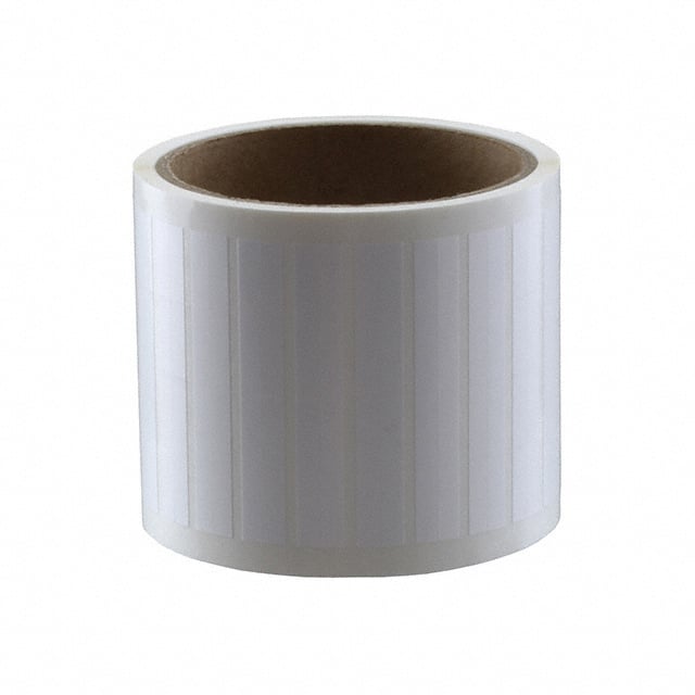 TAG11T4-822 WHITE POLYESTER .65X.20"