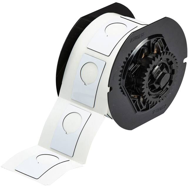 B30EP-168-593-WT LABEL 1.9"H X 1.2"W WHT 1=180PCS