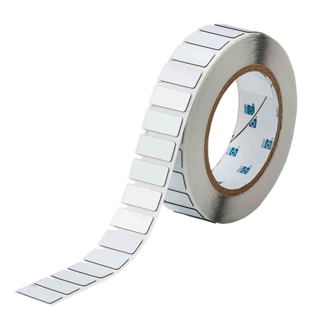 THTEP-171-593-.5 LABEL 0.49"HX1.06"W WH 1=500PCS