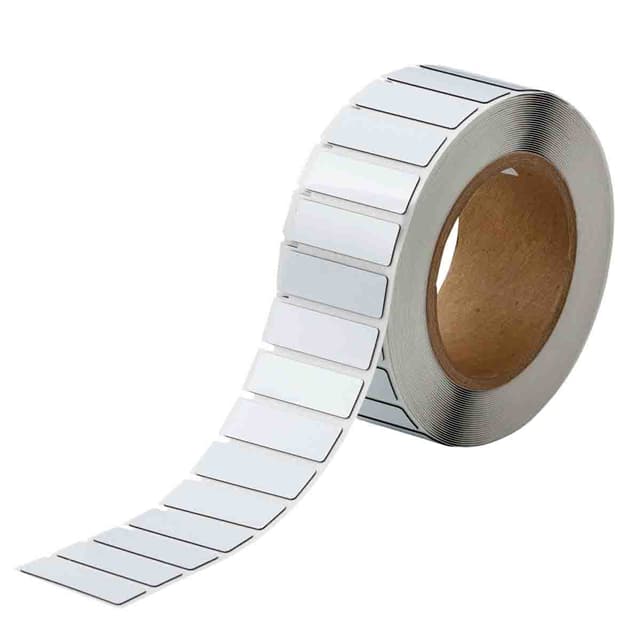 THTEP-172-593-.5 LABEL 0.59"HX1.77"W WH 1=500PCS