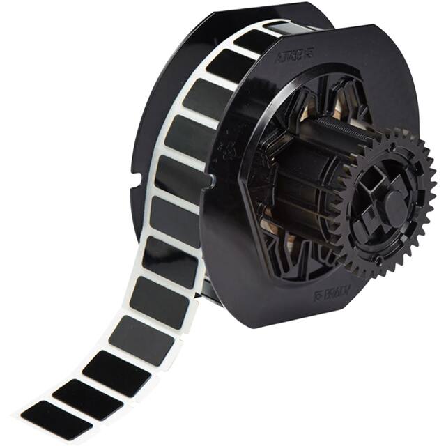 B30EP-171-593-BK LABEL 0.49"HX1.06"W BLK 1=500PCS