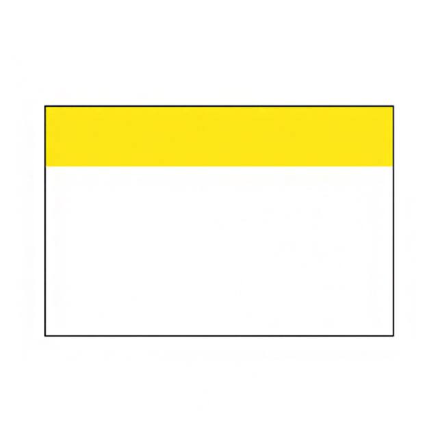 C400X600AZ1 LABEL ID/RATINGS 6"X4" WHT/YLLW