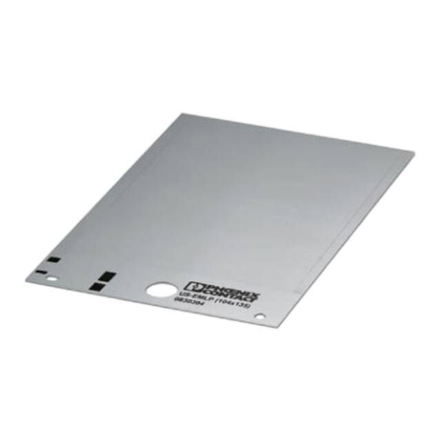 0830306 LABEL CARD SILVER