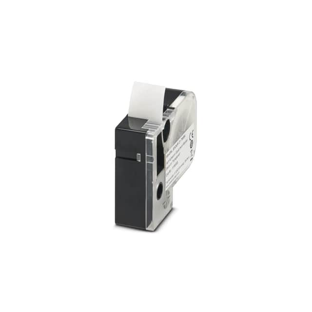 1116133 LABEL, ROLL, TRANSPARENT/BLACK,