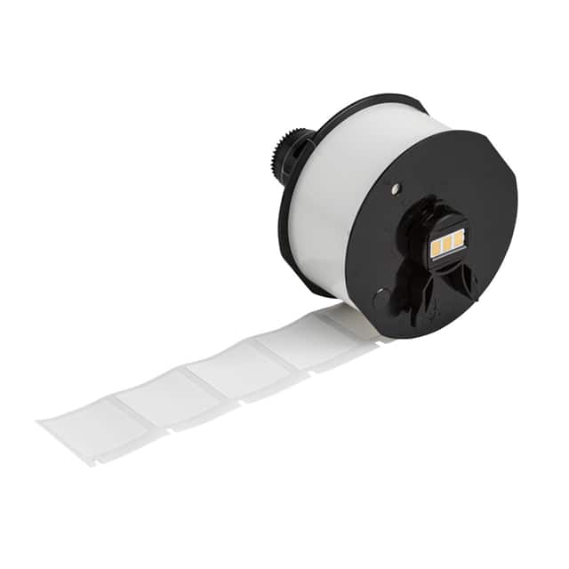 A62-7-499 LABELS NYLON CLOTH 0.75X0.5 WHIT