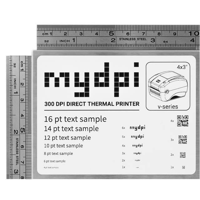 VDT-4X3 SYNTH DIRECT THERMAL LABELS