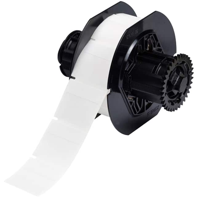 B33-119-427 LABEL 1.5" HX1.5"W WHT 1=1000PCS